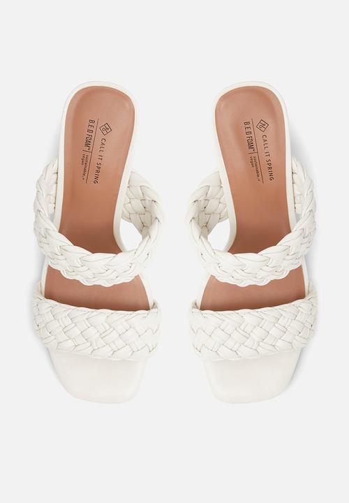 Call It Spring - Milian mule heel - ice