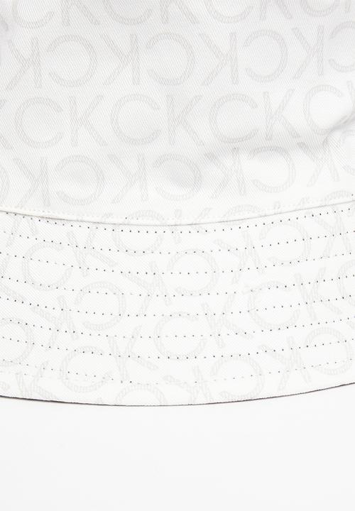 Calvin Klein - Ck must rev bucket hat mono - black & white 