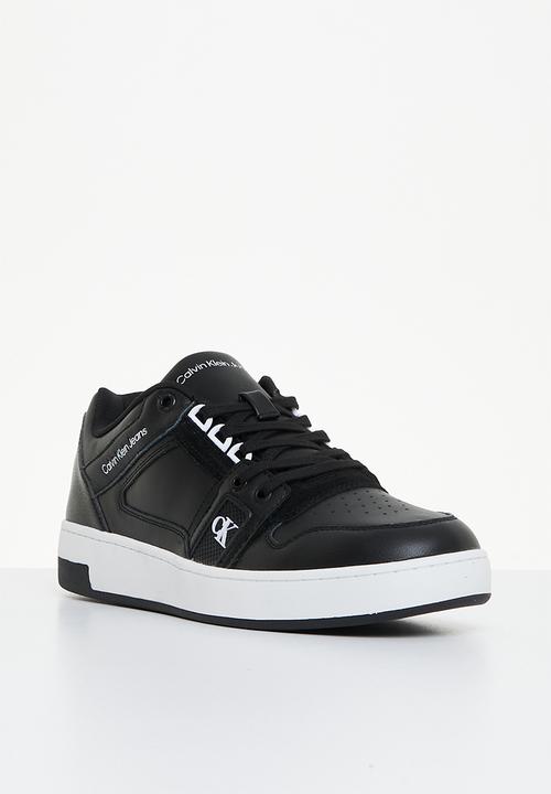Calvin Klein - Cupsole laceup basket low lth - black