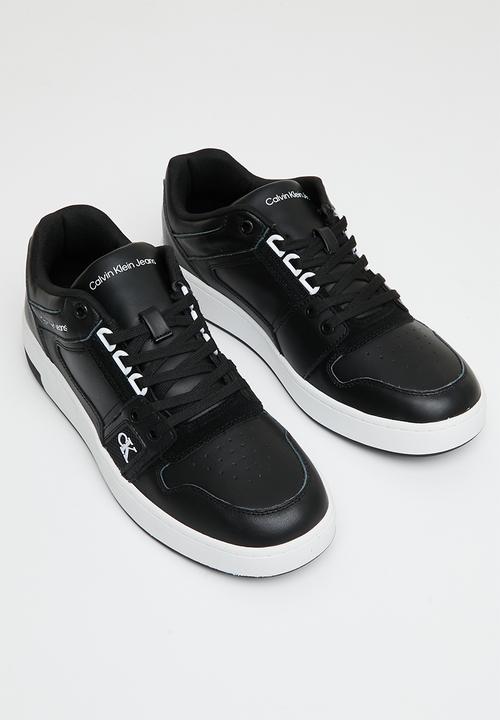 Calvin Klein - Cupsole laceup basket low lth - black