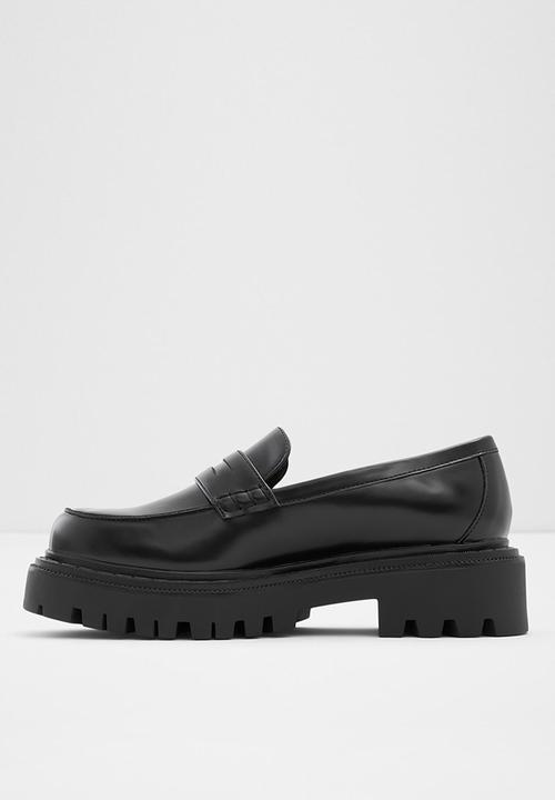 ALDO - Bigstrut leather loafer - other black