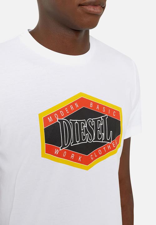 Diesel  - T-diegor-e14 - white