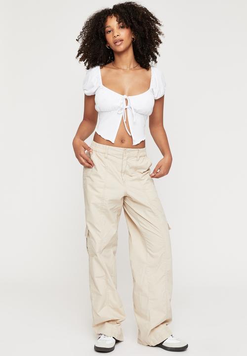 Cotton On - Parker short sleeve top - white