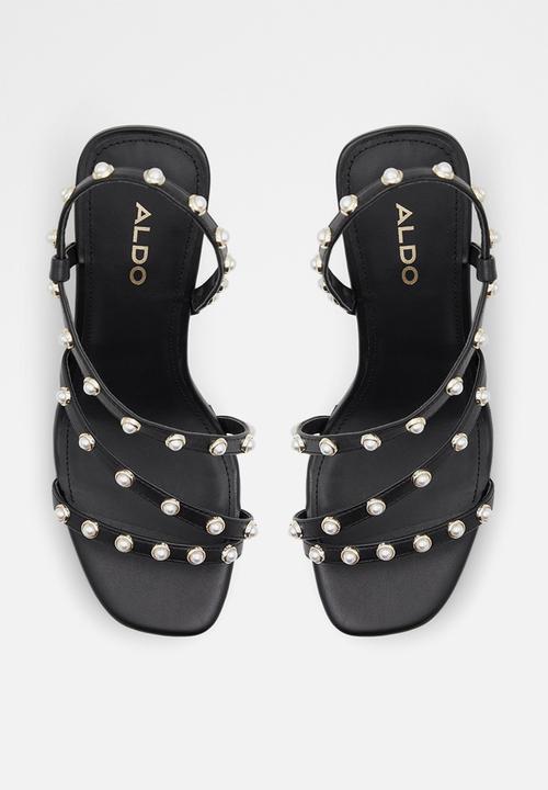 ALDO - Grandede wedge heel - black