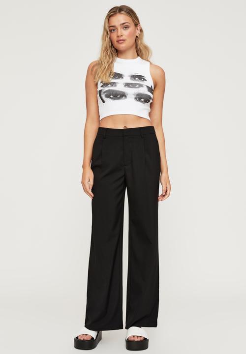 Cotton On - Natalia tailored pant - black