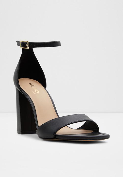 ALDO - Enaegyn leather block heel - black