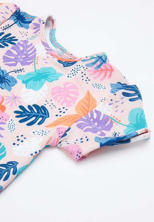 Pop Candy - Girls 2 piece sunsuit - multi