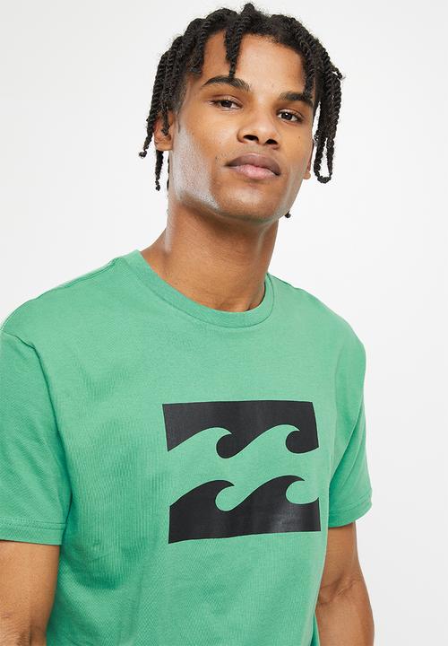 Billabong  - Team wave short sleeve - washed olive