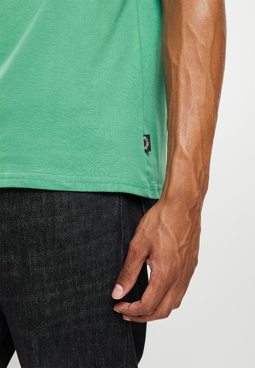 Billabong  - Team wave short sleeve - washed olive