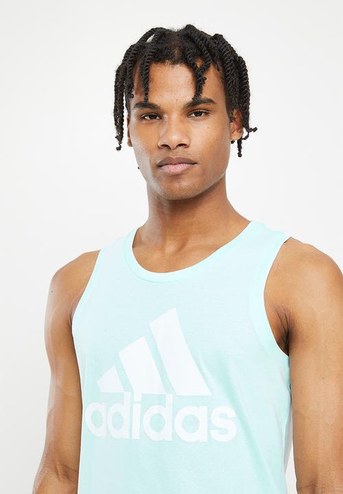 adidas Performance - M bl sj tk - almost blue & white