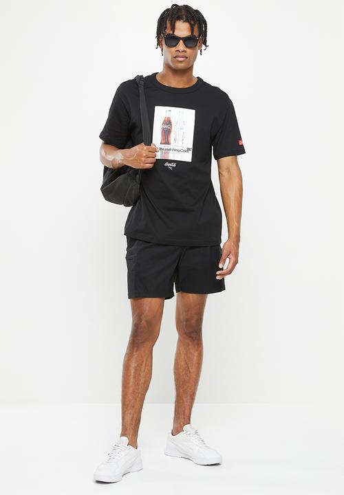 PUMA - Puma x coca cola relaxed tee - puma black