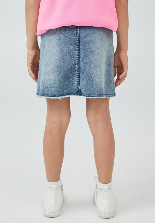 Cotton On - Fifi denim skirt - classic blue wash