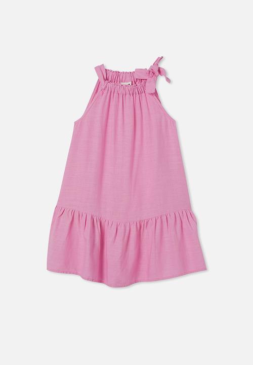 Cotton On - Cleo sleeveless dress - bubblegum pink