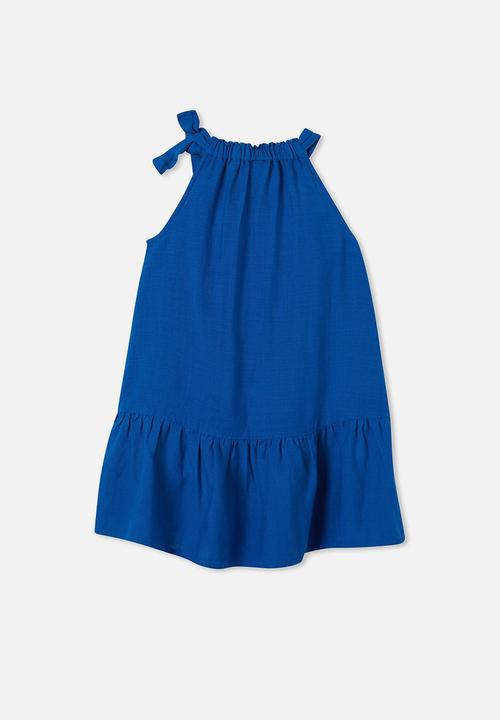Cotton On - Cleo sleeveless dress - blue punch