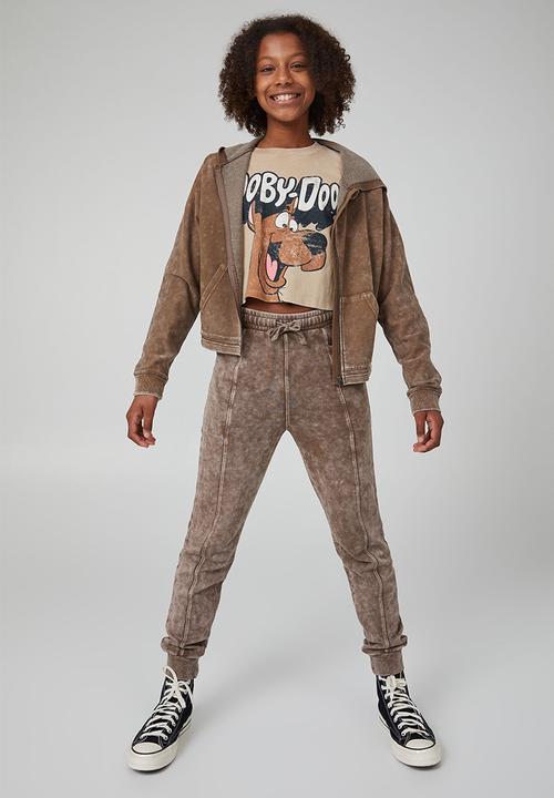 Cotton On - Ellie trackpant - hot choccy