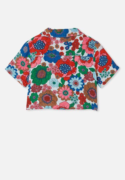 Cotton On - Gia resort shirt - vanilla/lenny floral