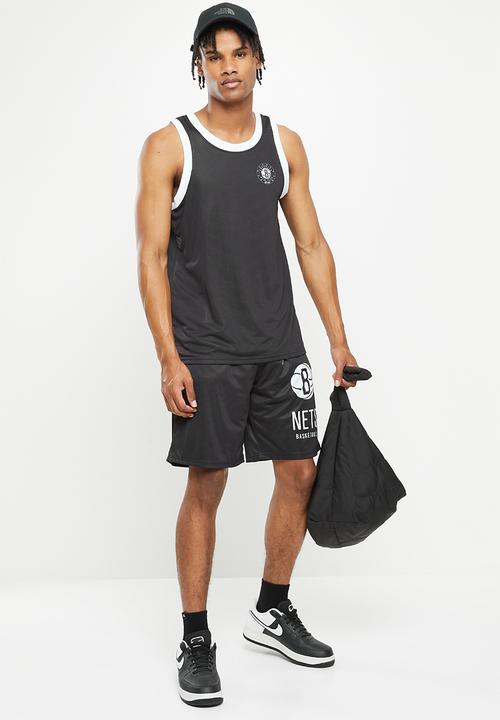 NBA - Brooklyn nets fashion mesh rockstar vest - black