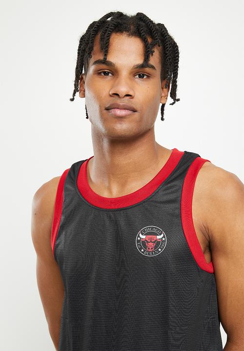 NBA - Chicago bulls fashion mesh rockstar vest - black