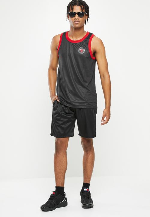 NBA - Chicago bulls fashion mesh rockstar vest - black