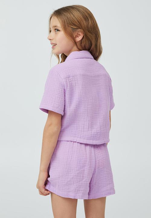 Cotton On - Gia resort shirt - unicorn dreams