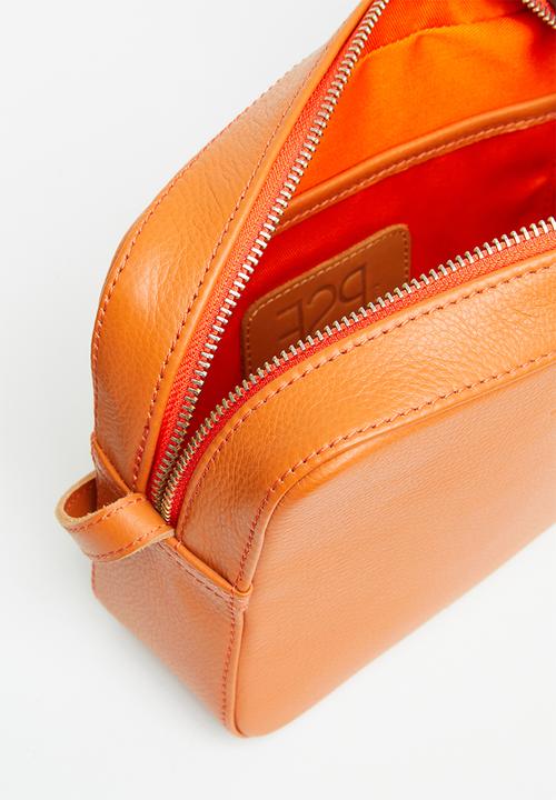 FSP Collection - Abi leather camera bag - orange