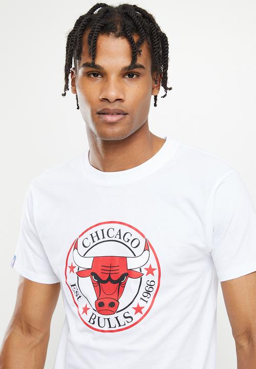 NBA - Chicago bulls core badge print tee - white