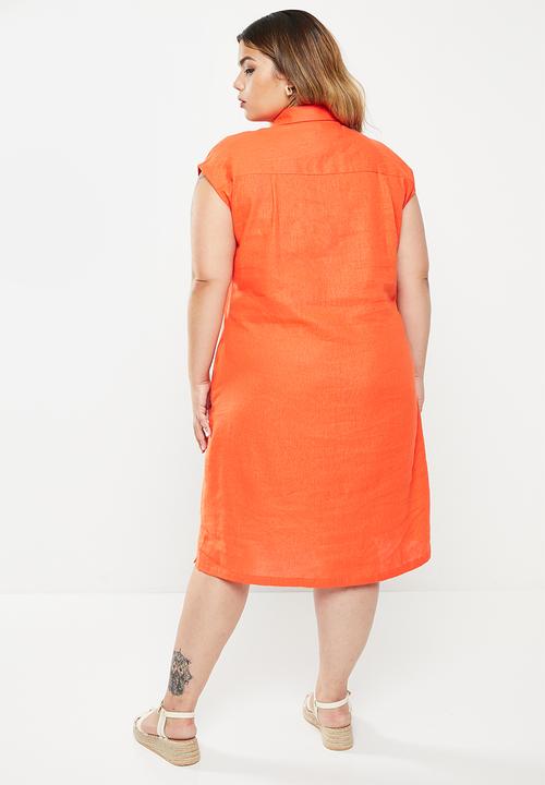 AMANDA LAIRD CHERRY - Plus glen tunic - orange