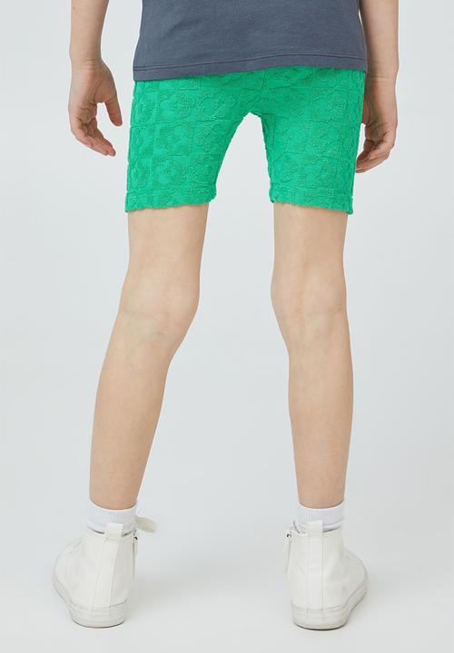 Cotton On - Hailey bike short - toffee apple/geo floral