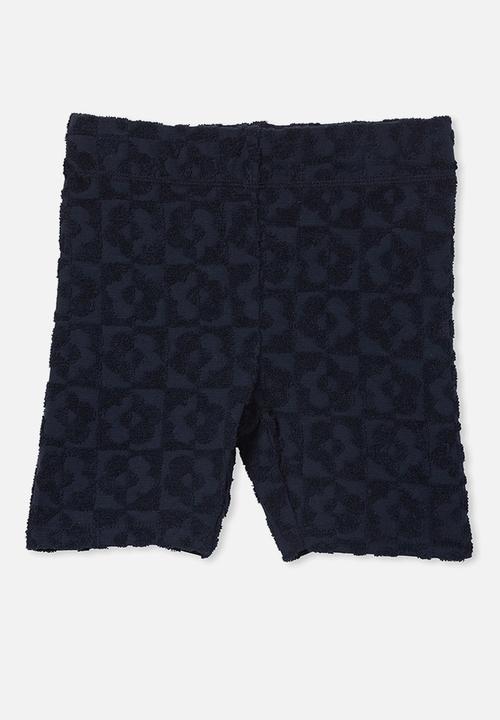 Cotton On - Hailey bike short - navy blazer/geo floral