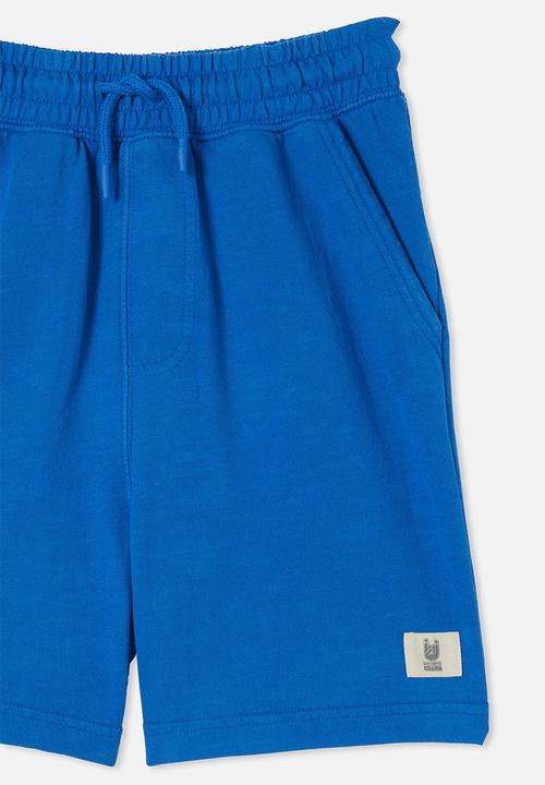 Cotton On - Hudson slouch short - blue punch