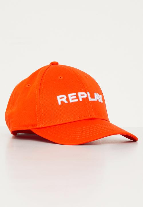 Replay - Replay cap - mandarine orange