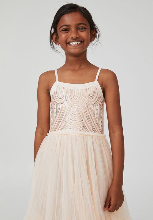 Cotton On - Iris dress up dress - champagne/deco sparkle