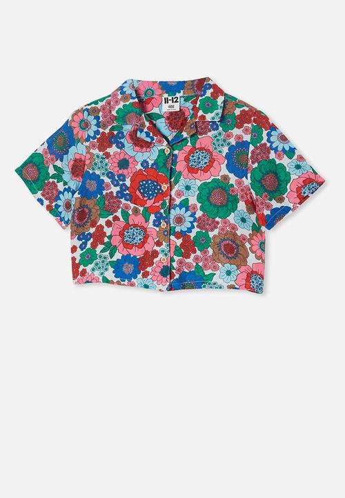 Cotton On - Gina resort shirt - vanilla/lenny floral