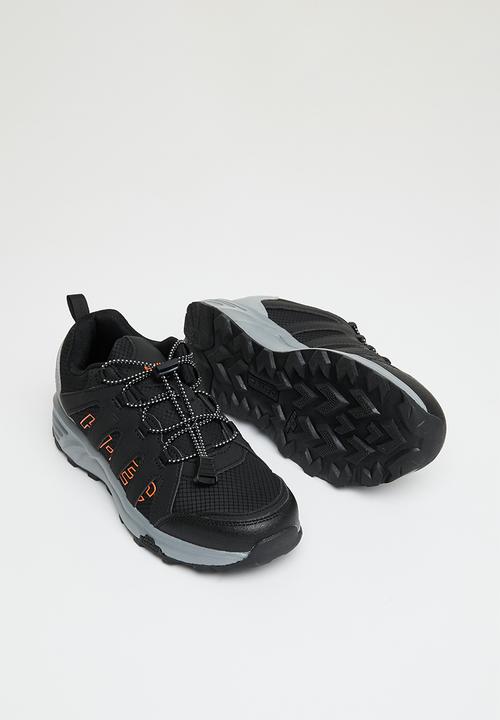 Hi-Tec - Warrior jnr - black, sunset & gray