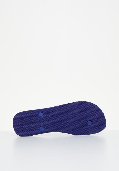Superdry. - Code essential flip flop - royal