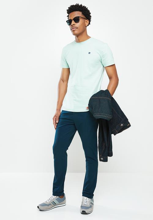 Pierre Cardin - Pc louis crew neck tee - light green