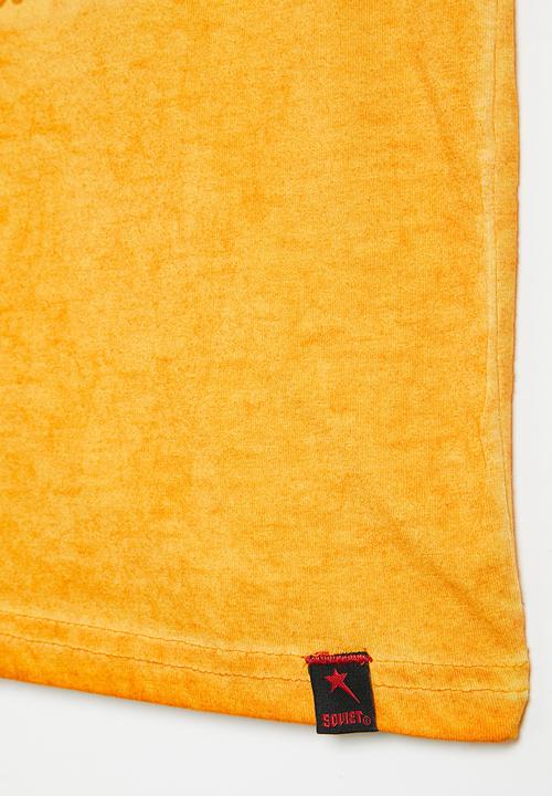 SOVIET - B branson fashion tee - new mustard