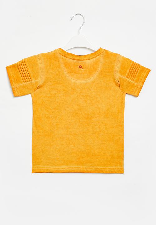 SOVIET - B branson fashion tee - new mustard