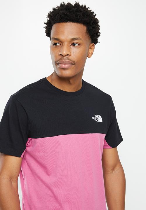 The North Face - M icon tee - red violet