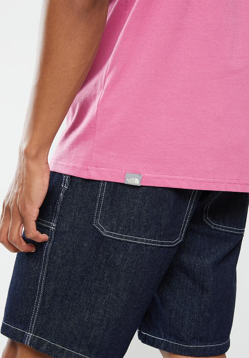 The North Face - M icon tee - red violet