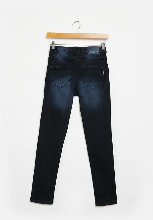 SOVIET - B lamont boys skinny denim - blue black