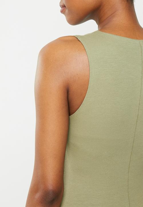 Superbalist - Maternity inner support tank dress - khaki