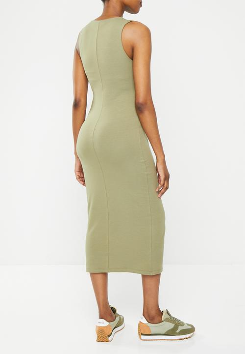 Superbalist - Maternity inner support tank dress - khaki