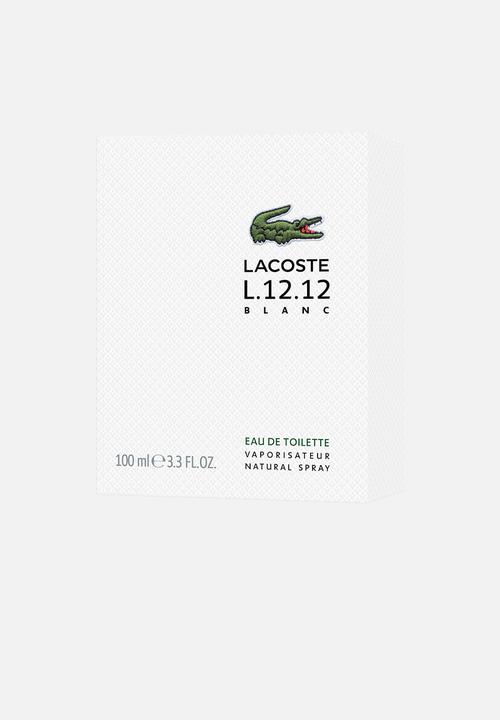 DNU-Lacoste - Lacoste 12.12 Blanc Pure Edt - 100ml (Parallel Import)