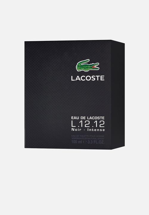 Lacoste - Lacote L.12.12 Noir Pour Lui Eau De Toilette - 100ml
