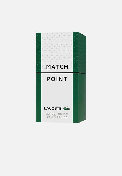 Lacoste - Lacoste Match Point Eau De Toilette - 50ml