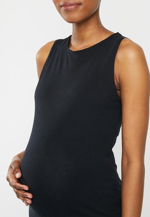 Superbalist - Maternity inner support tank dress - black