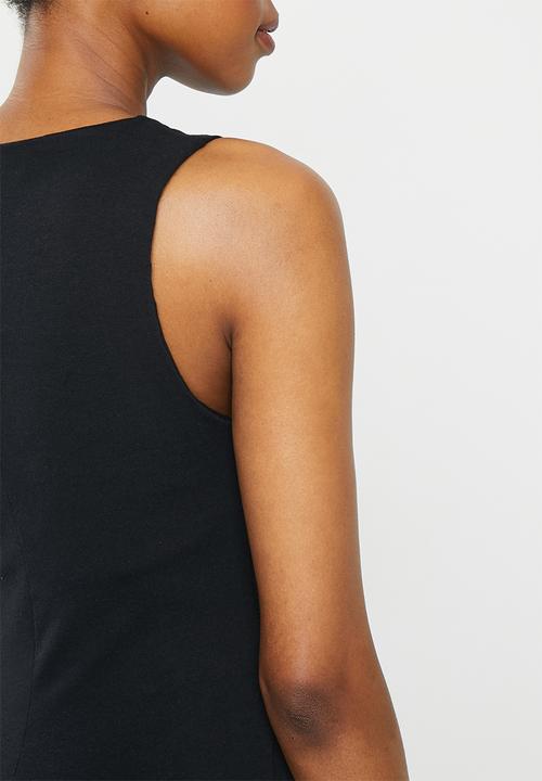 Superbalist - Maternity inner support tank dress - black