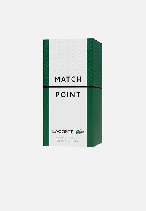 Lacoste - Lacoste Match Point Eau De Toilette - 100ml