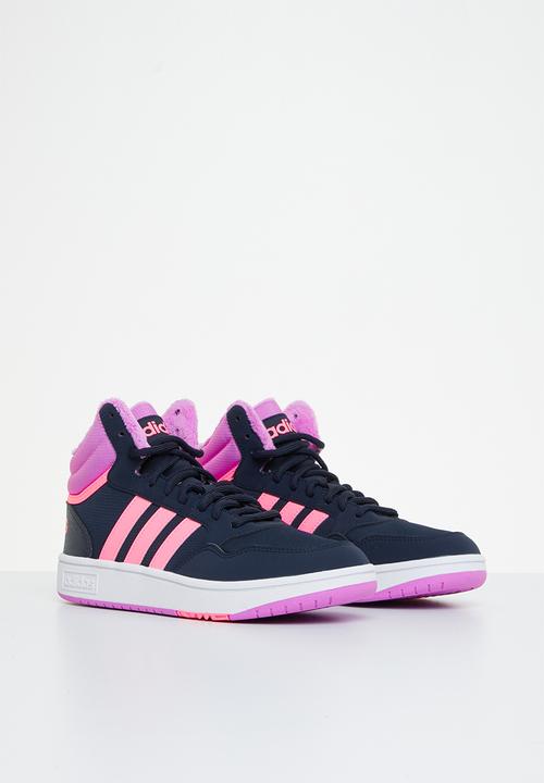 adidas Originals - Hoops mid 3.0 k - legend ink/beam pink/pulse lilac